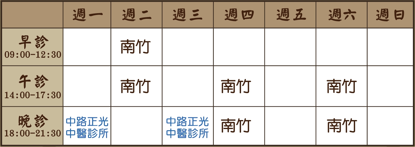 DrZhuoXuan1140901 卓萱醫師診表